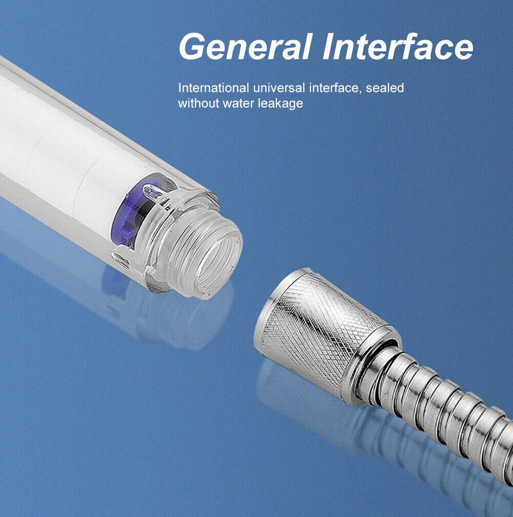 High Pressure Turbo Shower Head - 360 Rotating Handheld Sprayer