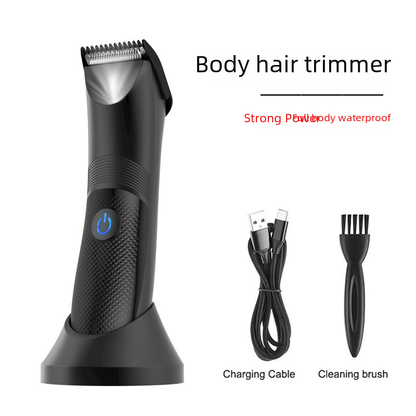Men's Body Hair Trimmer with Charging Dock