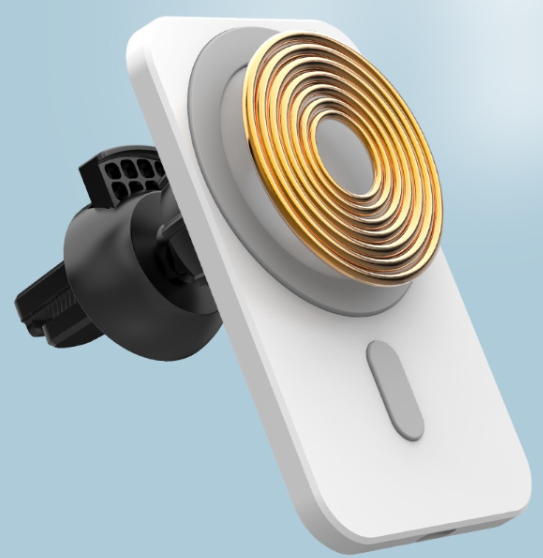 MagSafe-Compatible Magnetic Wireless Car Charger Mount