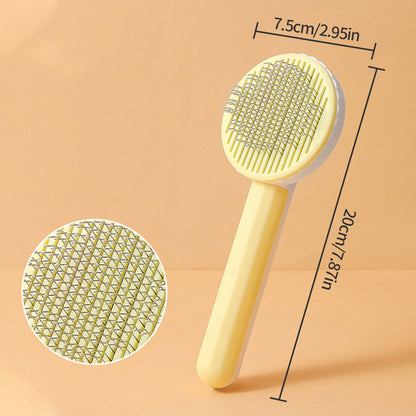 Self-Cleaning Slicker Brush for Cats & Dogs