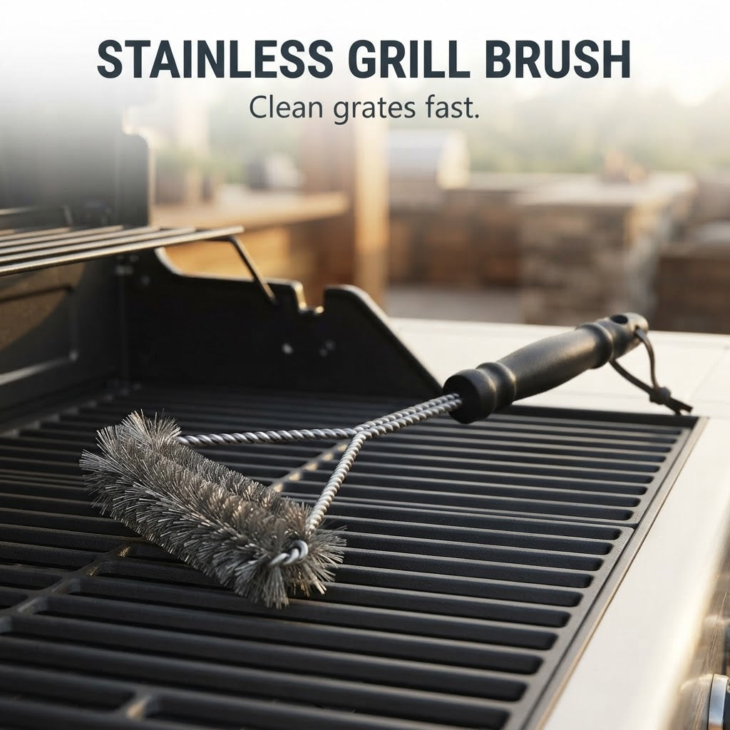 Stainless Steel Grill Brush