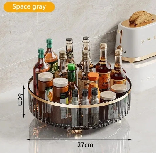 360° Rotating Makeup & Skincare Organizer