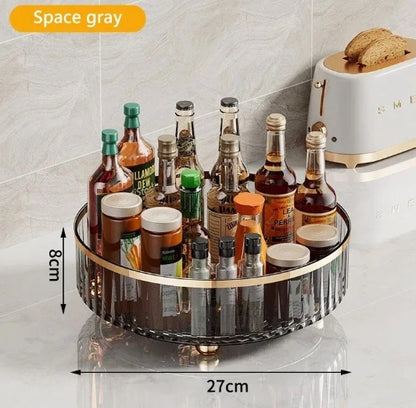 360° Rotating Makeup & Skincare Organizer