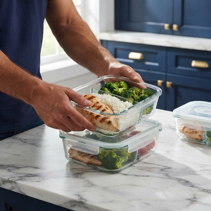 Glass Meal Prep Containers