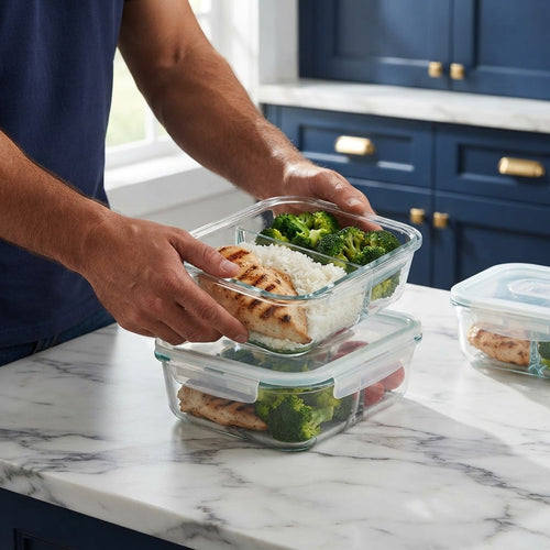 Glass Meal Prep Containers
