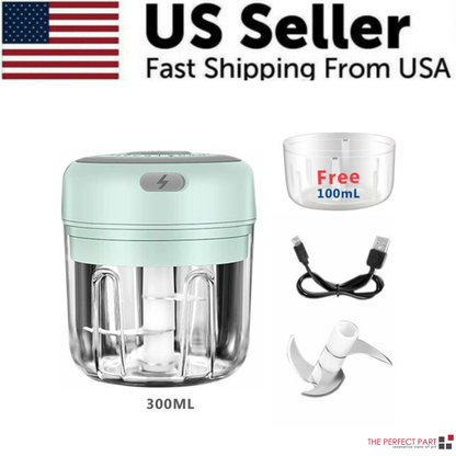 Cordless Electric Garlic & Veggie Chopper