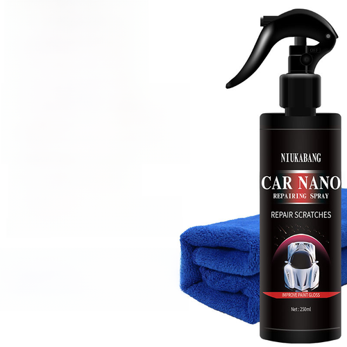 Nano Ceramic Coating Spray with Microfiber Towel