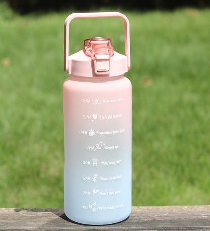 Motivational Half-Gallon Water Bottle Set (3 Pieces)