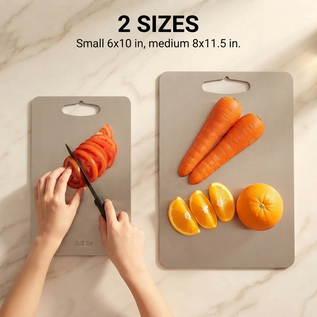Stainless Steel Cutting Board - 2 sizes