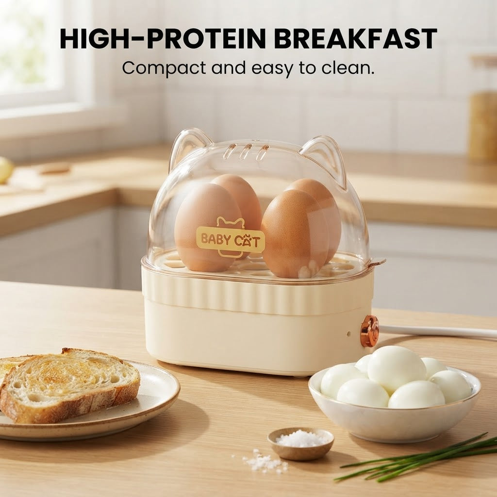 Mini Electric Egg Steamer - High-protein breakfast