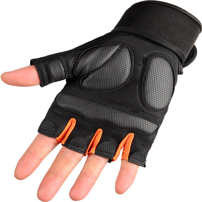 Workout Gloves with Wrist Wraps