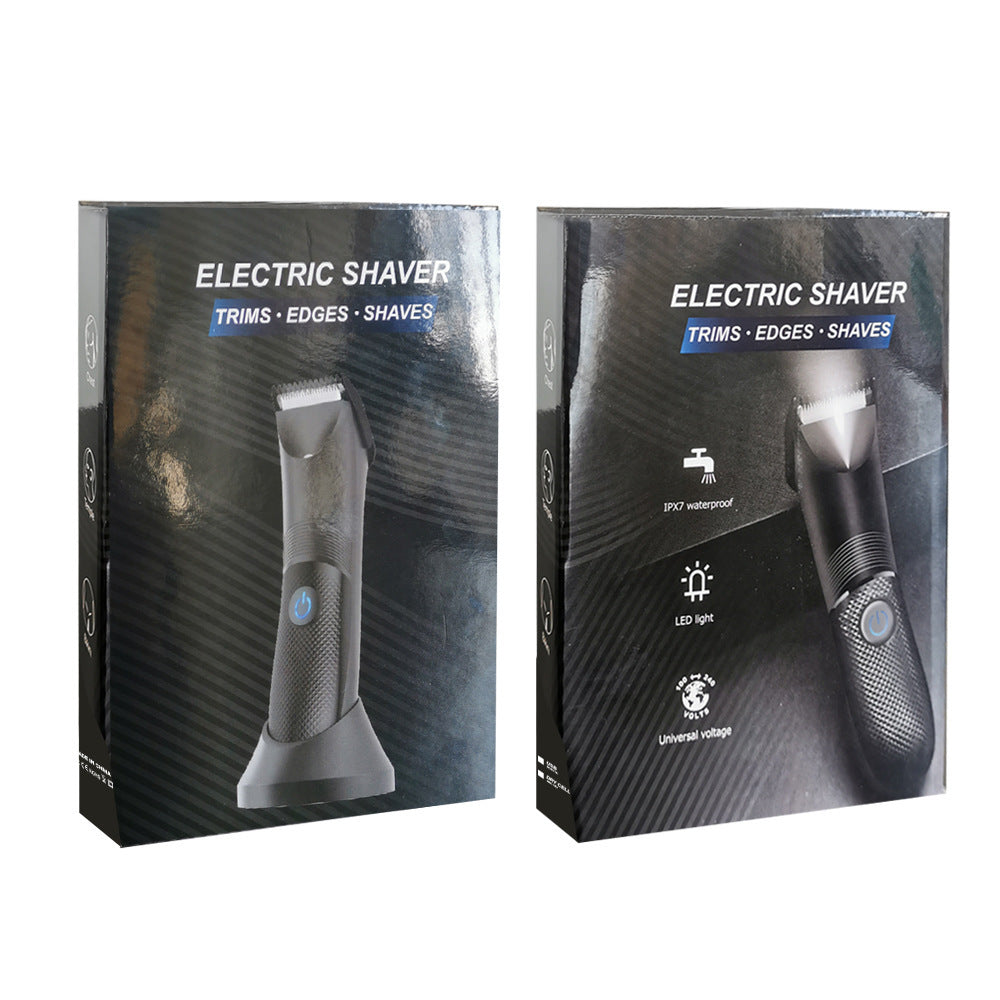 Men's Body Hair Trimmer with Charging Dock