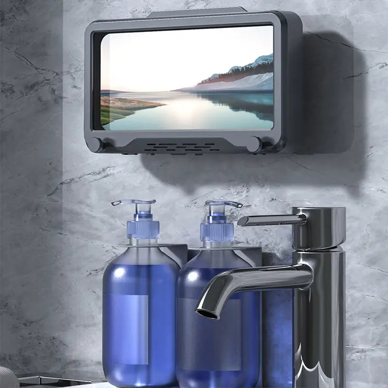 Waterproof Shower Phone Holder with Touch Screen