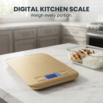 Rechargeable Digital Kitchen Scale
