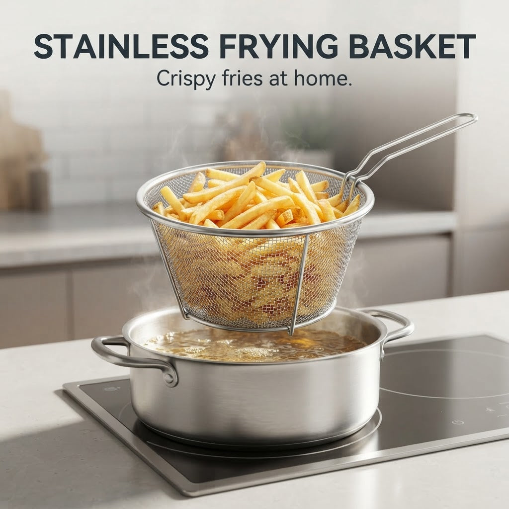 Stainless Steel Frying Basket