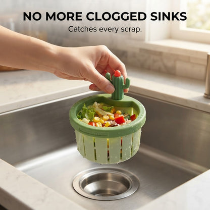 Cactus Sink Strainer - No more clogged sinks