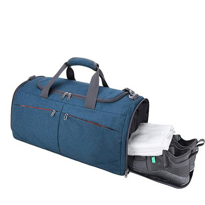Gym Duffel Bag with Shoe Compartment
