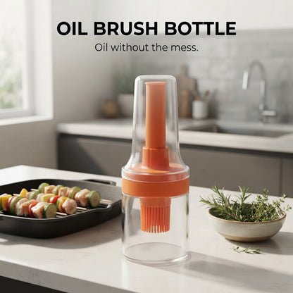 Silicone Oil Brush Bottle
