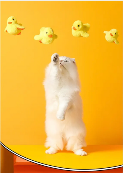 Interactive Flapping Duck Cat Toy