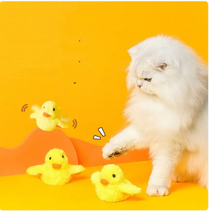 Interactive Flapping Duck Cat Toy