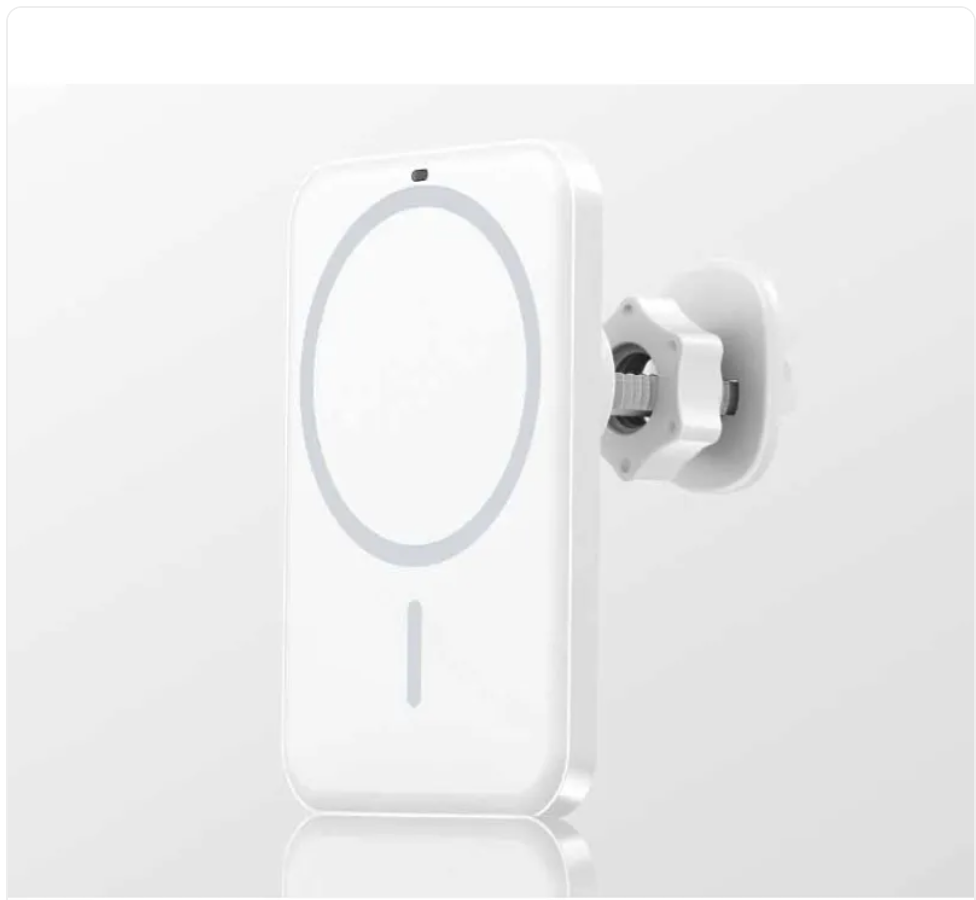 MagSafe-Compatible Magnetic Wireless Car Charger Mount