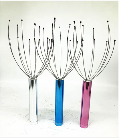 Electric Scalp Massager - 8-Claw Vibration Head Massager