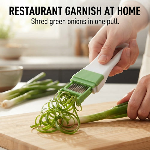 Green Onion & Herb Shredder - Restaurant garnish at home