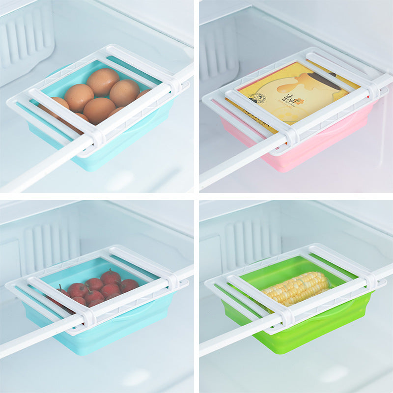 Pull-Out Fridge Organizer Drawer