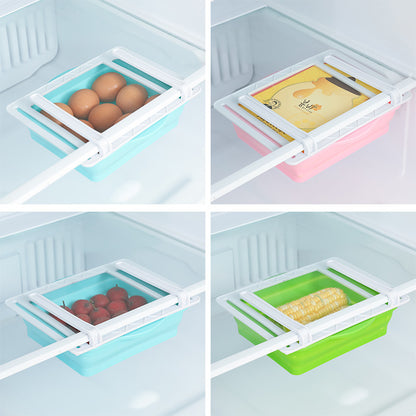 Pull-Out Fridge Organizer Drawer