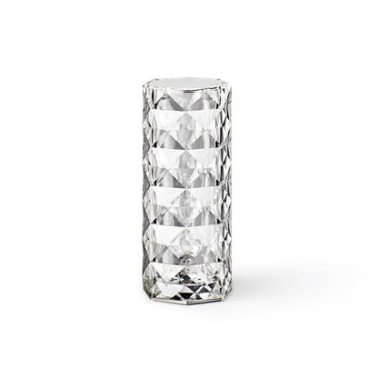 Crystal Touch Lamp - USB Color-Changing Bedside Night Light
