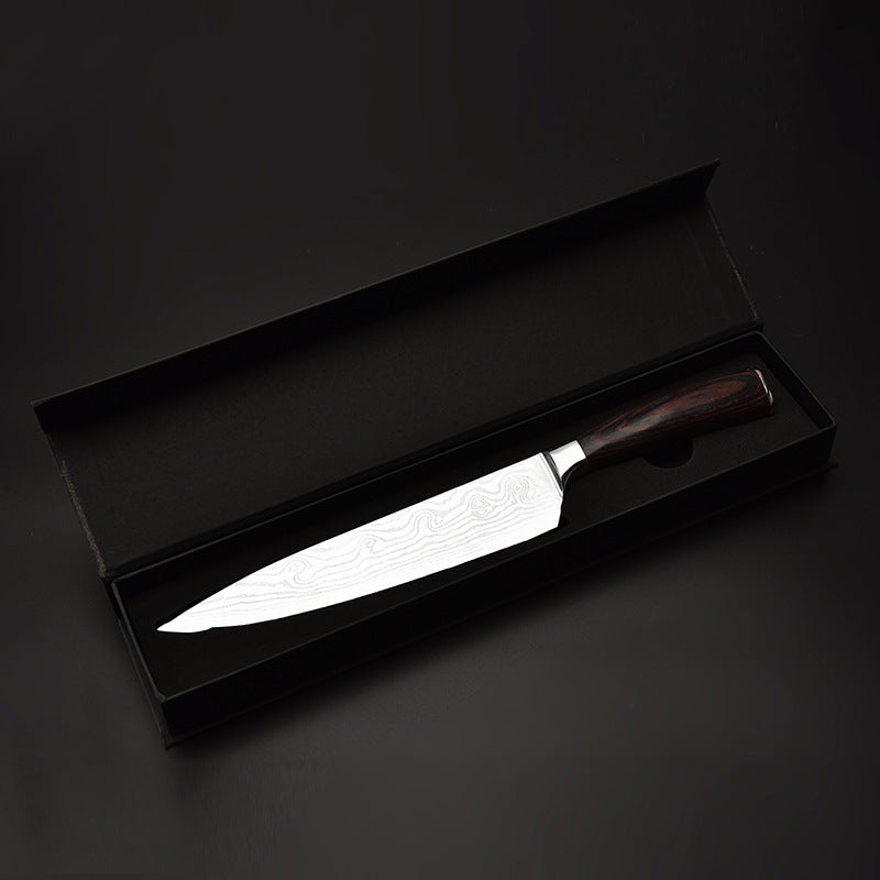 8-Inch Damascus Pattern Chef Knife