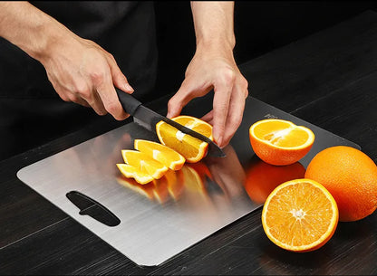 Stainless Steel Cutting Board - Non-Porous & Easy Clean