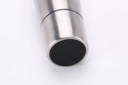 Stainless Steel Protein Shaker with Storage Cup