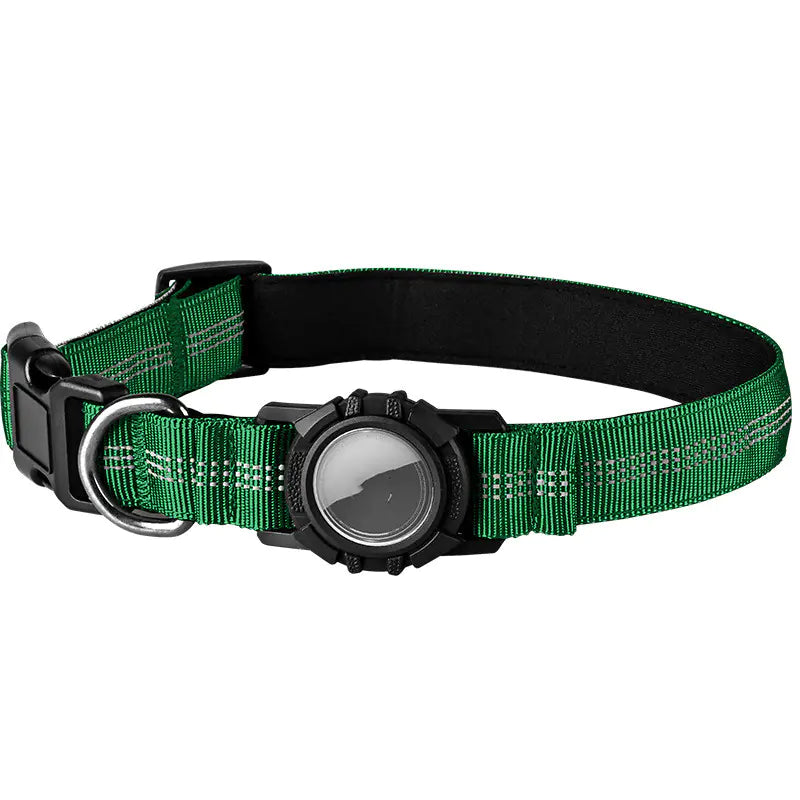 Reflective AirTag Dog Collar
