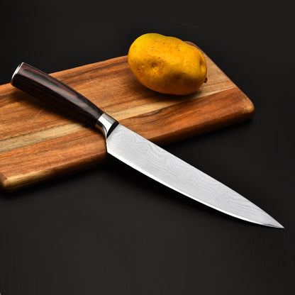 8-Inch Damascus Pattern Chef Knife