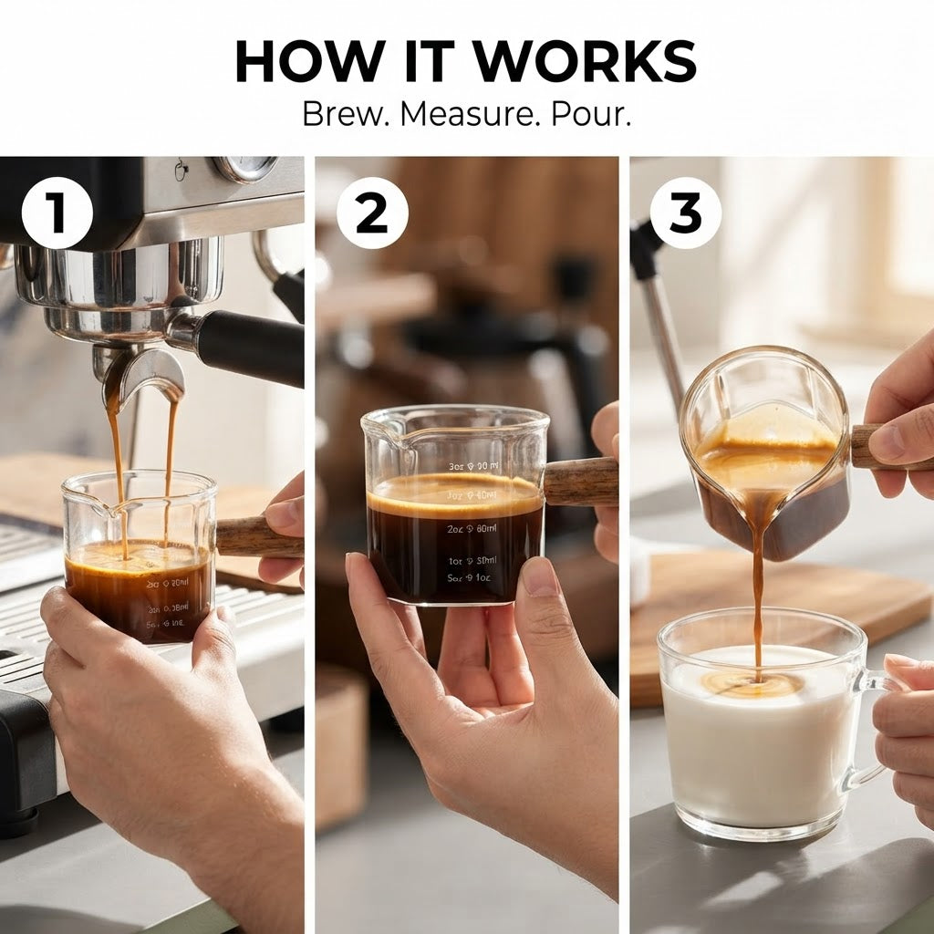 Glass Measuring Cup - How it works