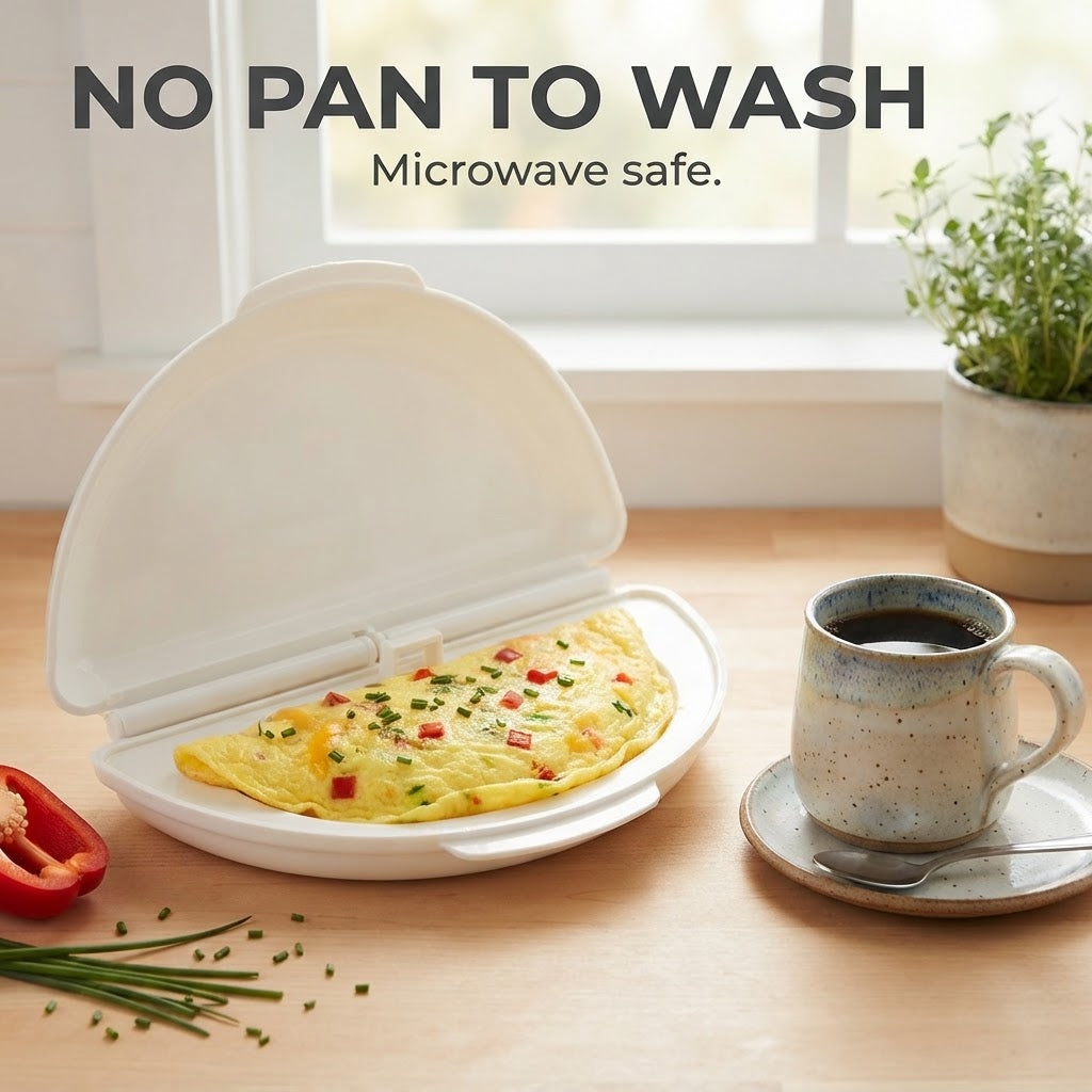 Microwave Egg Cooker - No pan to wash