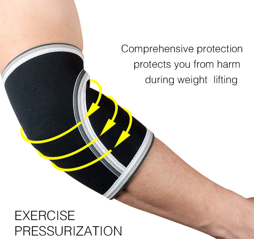 7mm Elbow Sleeves for Weightlifting (Pair)