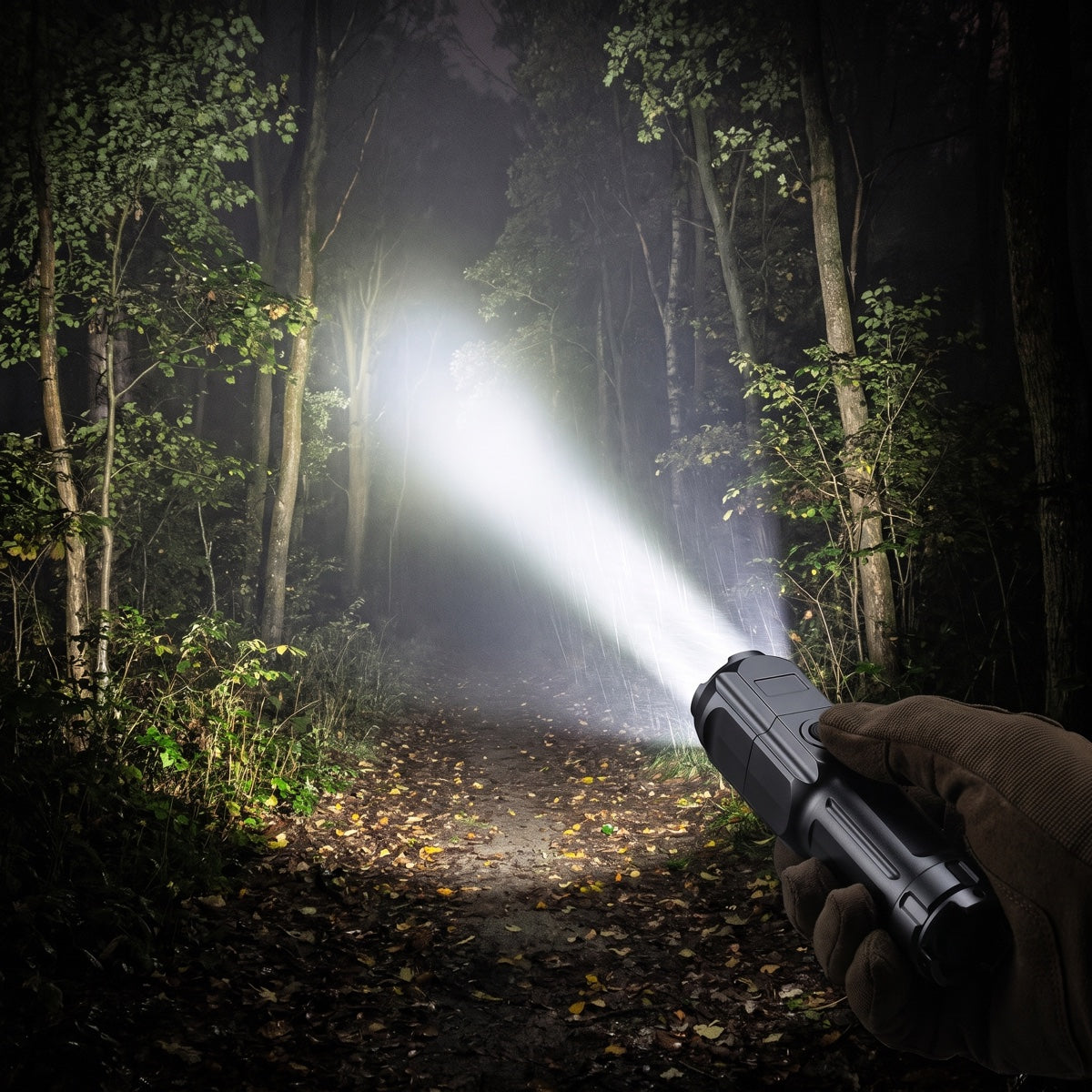 Tactical Zoom LED Flashlight - USB Rechargeable