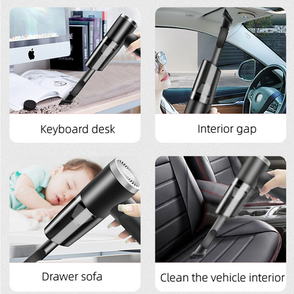 Cordless Handheld Car Vacuum - 120W Portable Mini Vacuum