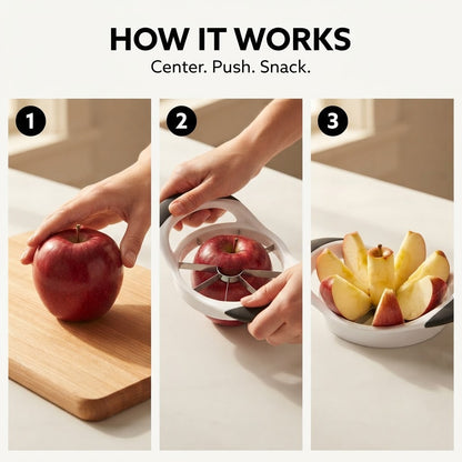 Apple Slicer & Corer - How it works