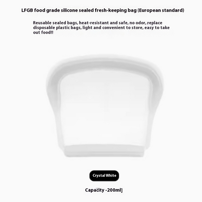 Reusable Silicone Food Storage Bag