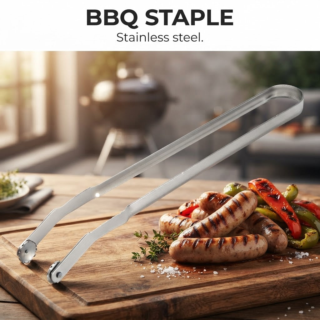 Stainless Steel Grill Tongs - Bbq staple