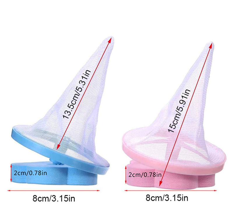 Floating Pet Hair Catcher for Washing Machine (2-Pack)