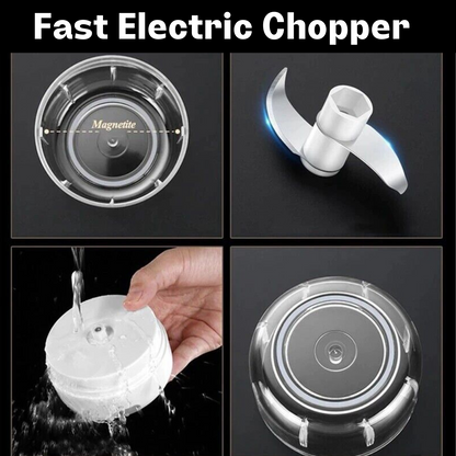 Cordless Electric Garlic & Veggie Chopper