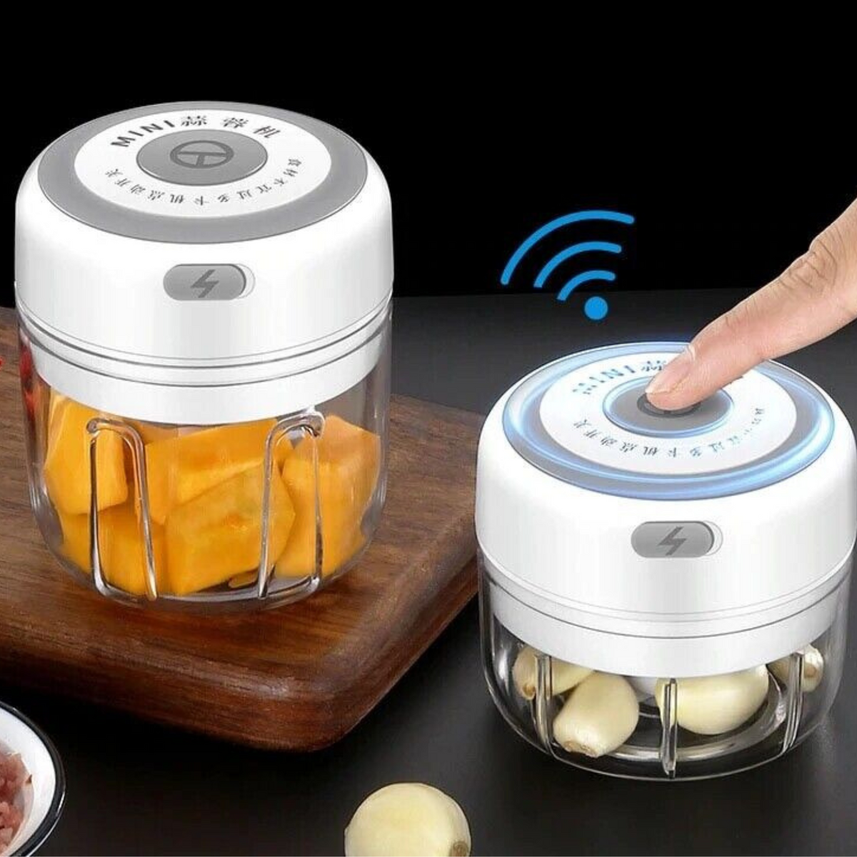 Cordless Electric Garlic & Veggie Chopper