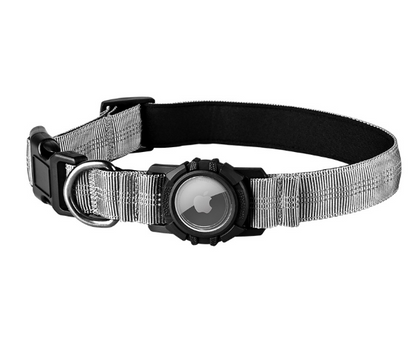 Reflective AirTag Dog Collar