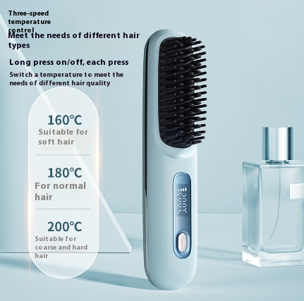 Cordless 2-in-1 Hair Straightener & Curler