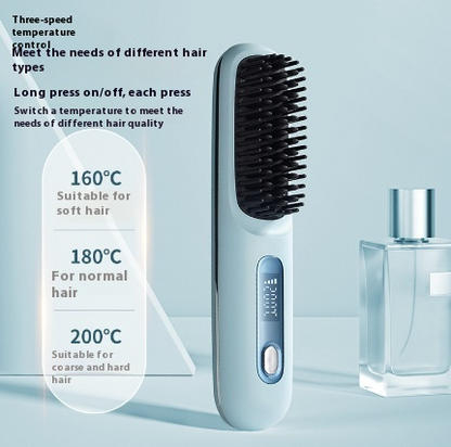 Cordless 2-in-1 Hair Straightener & Curler