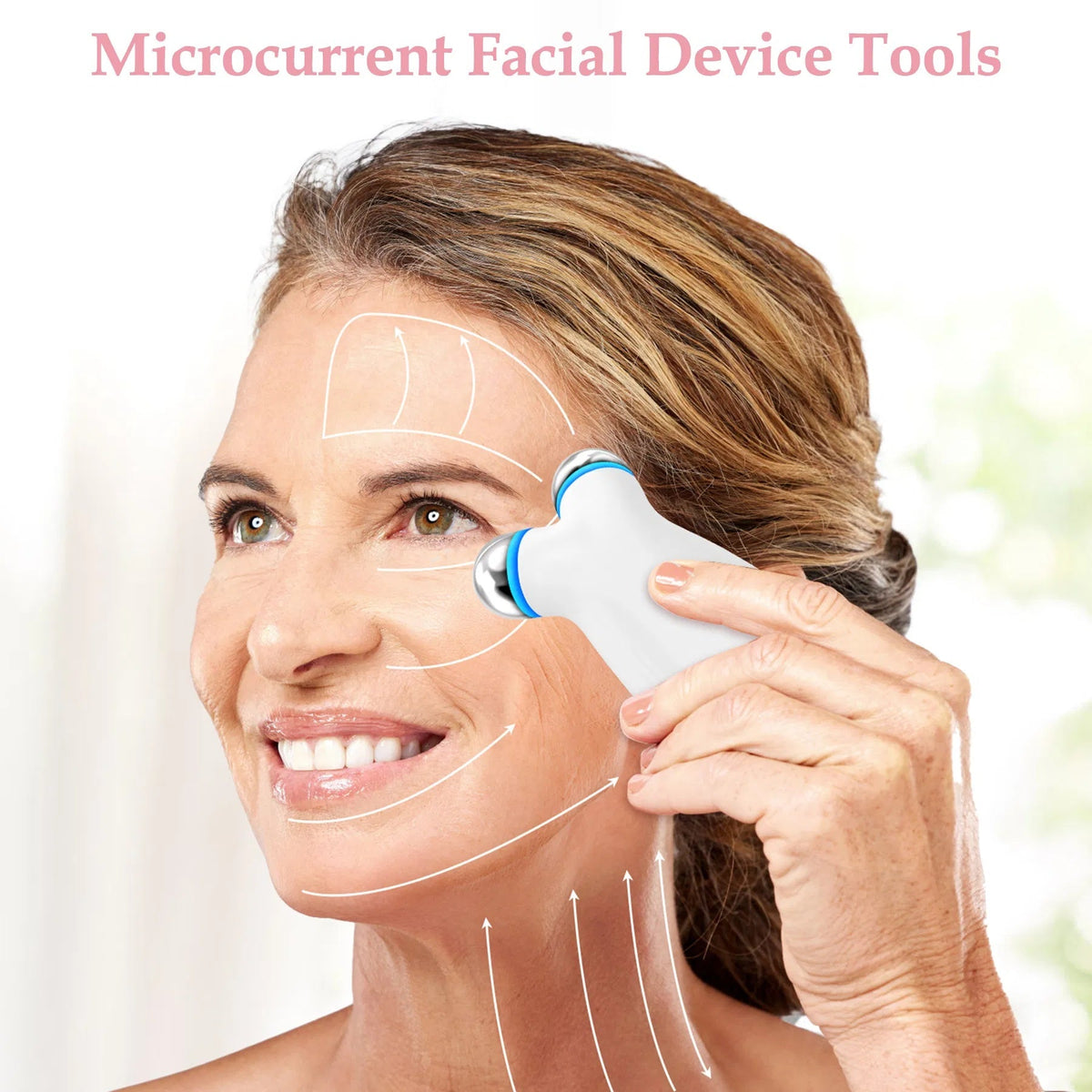 Microcurrent Face Sculpting Device - At-Home Facial Toning Tool